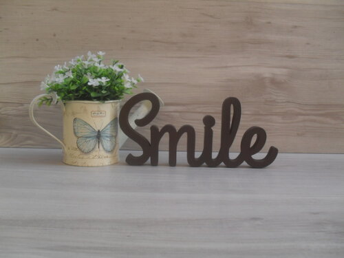 Palavra Decorativa Smile