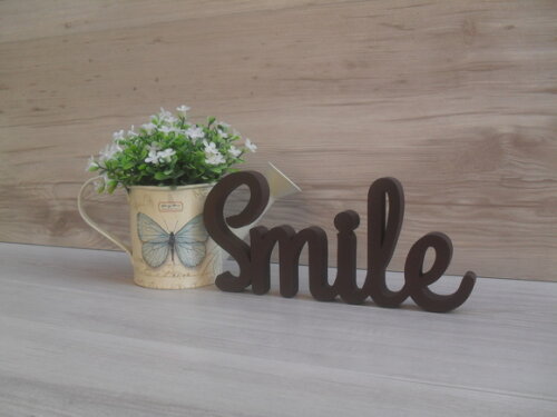 Palavra Decorativa Smile