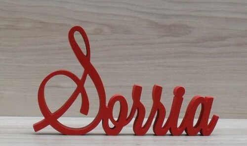 Palavra Decorativa Sorria Mod LS
