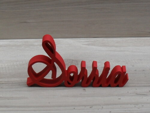 Palavra Decorativa Sorria Mod LS