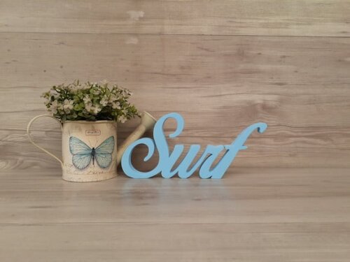 Palavra Decorativa Surf