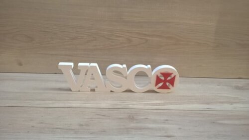 Palavra decorativa VASCO - linha BK