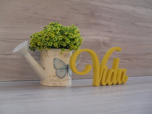 Palavra decorativa Vida Mod LS