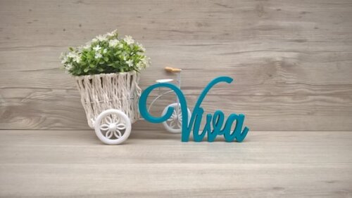 Palavra decorativa Viva Mod LS