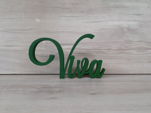 Palavra Decorativa Viva Mod Ls