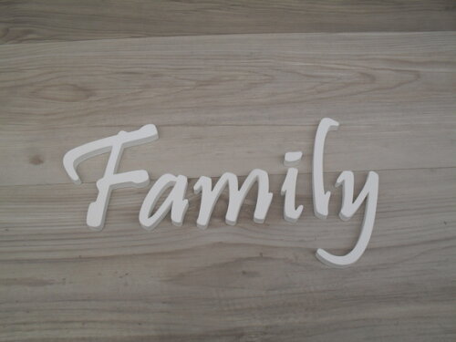 Palavra MDF de Parede - Family