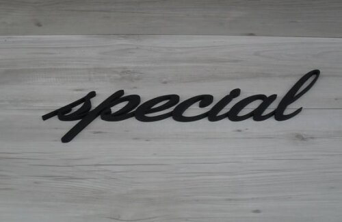 Palavra mdf de Parede - Special