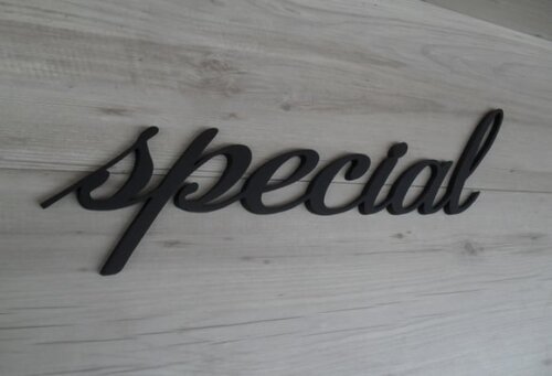 Palavra mdf de Parede - Special