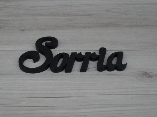 Palavra MDF de Parede - Sorria