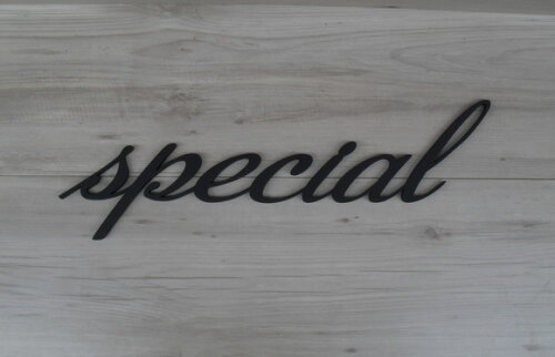 Palavra mdf de Parede - Special
