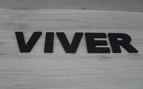 Palavra MDF de Parede - VIVER