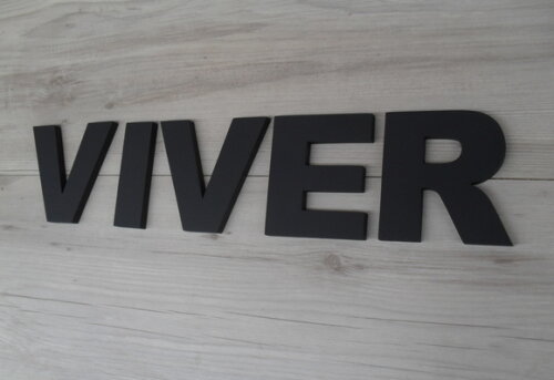 Palavra MDF de Parede - VIVER