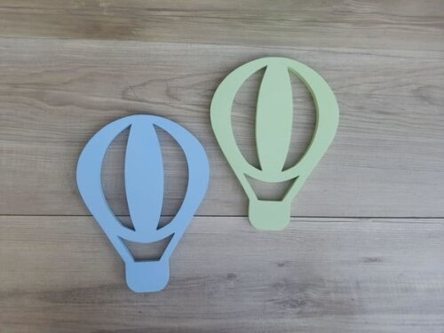 Par de Balões em mdf - Decoração de Parede