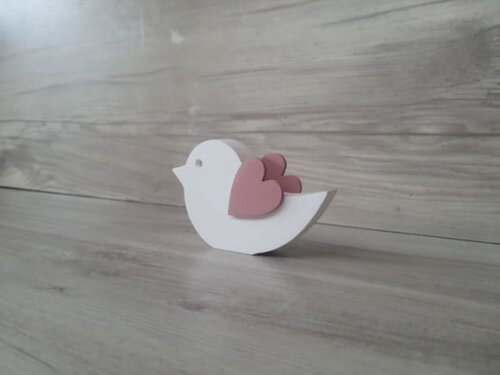 Passarinho de Mesa em mdf - 6 cm