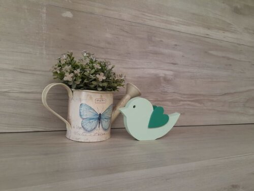 Passarinho de Mesa em mdf - 8 cm