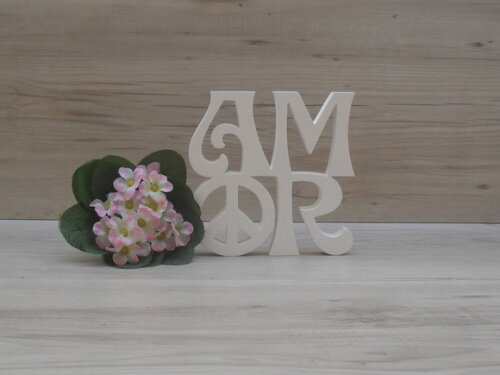 Paz e Amor - linha Hippie 15 cm
