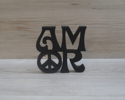 Paz e Amor - linha Hippie 15 cm