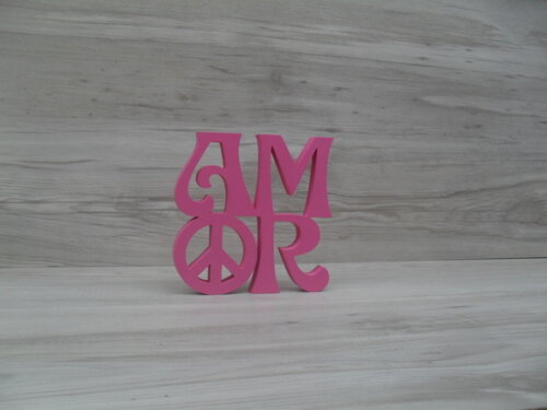 Paz e Amor Linha Hippie - 15 cm