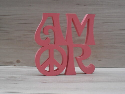 Paz e Amor Linha Hippie - 15 cm