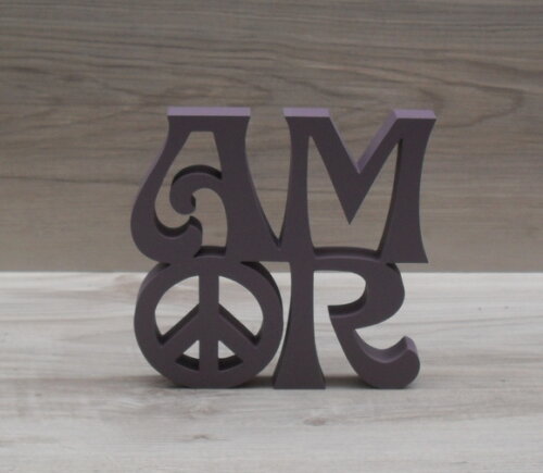 Paz e Amor Linha Hippie - 15 cm