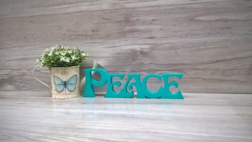 Peace - linha Hippie - 8 cm