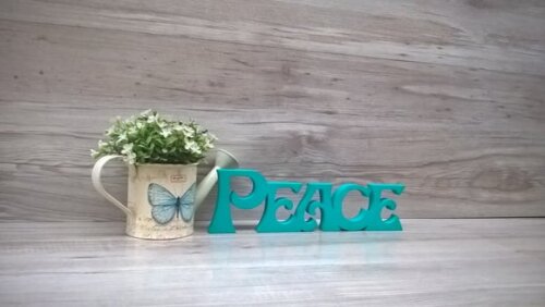 Peace - linha Hippie - 8 cm