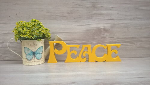Peace - linha Hippie - 8 cm