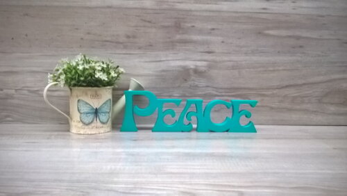 Peace - linha Hippie - 8 cm