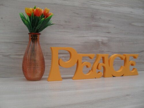 Peace - linha Hippie - 8 cm
