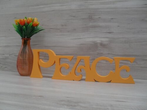 Peace - linha Hippie - 8 cm