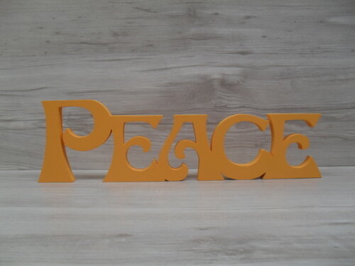 Peace - linha Hippie - 8 cm