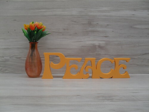 Peace - linha Hippie - 8 cm
