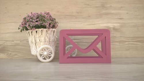 Porta Cartas Envelope