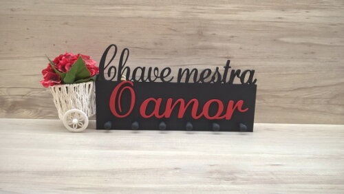 Porta Chaves Chave Mestra O Amor