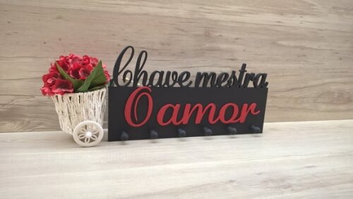 Porta Chaves Chave Mestra O Amor