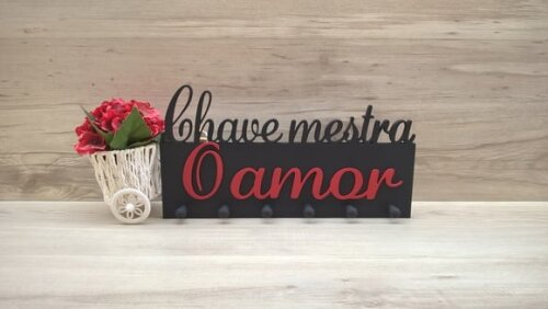 Porta Chaves Chave Mestra O Amor