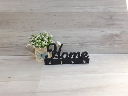 Porta Chaves Home - pino de metal
