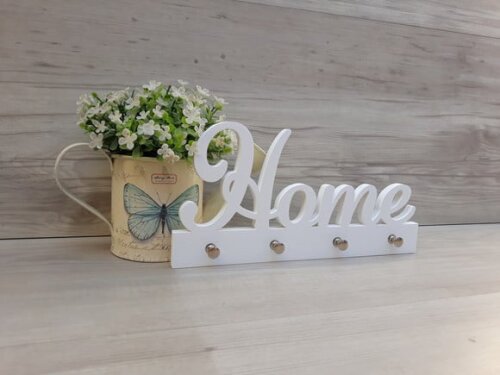 Porta Chaves Home - pino de metal