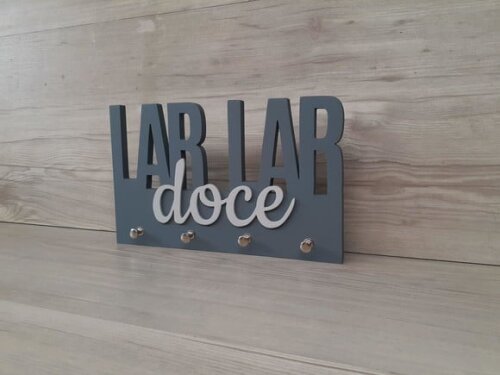 Porta Chaves Lar Doce Lar