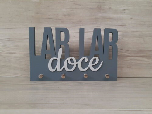 Porta Chaves Lar Doce Lar