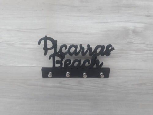 Porta Chaves PERSONALIZADO - PINO DE METAL