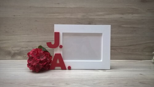 Porta Retrato Com Iniciais