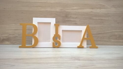 Porta Retrato Duplo BISA