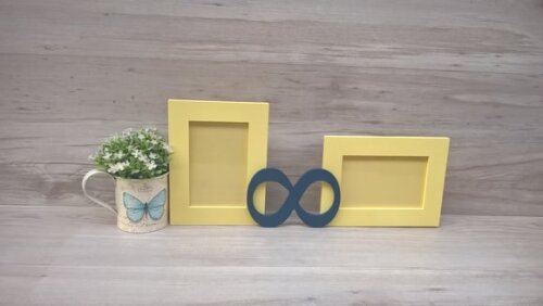 Porta Retrato Duplo Infinito