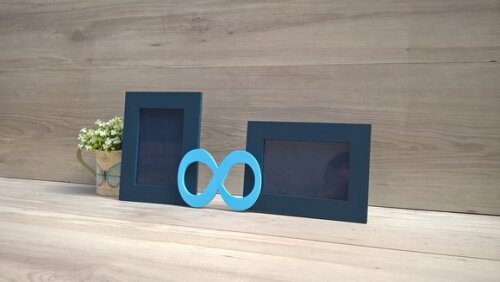 Porta Retrato Duplo Infinito