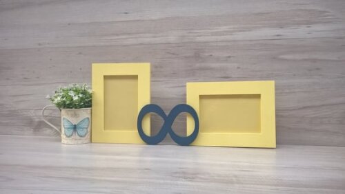 Porta Retrato Duplo Infinito