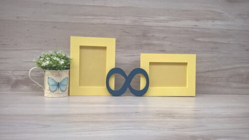 Porta Retrato Duplo Infinito