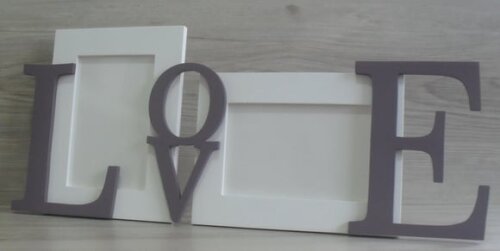 Porta Retrato Duplo LOVE Uva