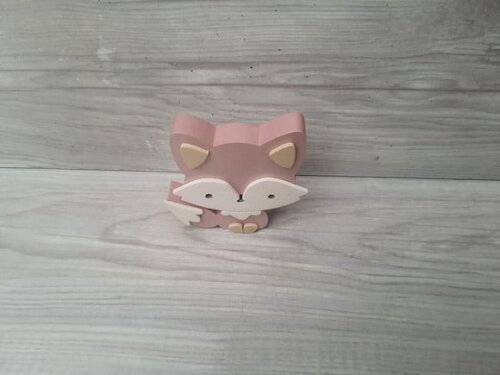 Raposa de Mesa em mdf - Decoração Infantil - 8 cm