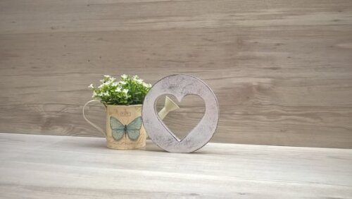Simbolo Amor - 15 cm - pátina